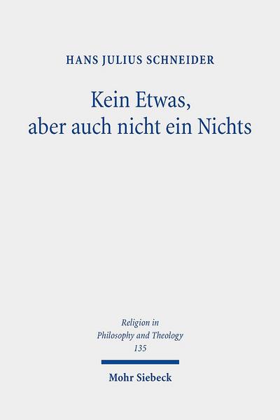 Kein Etwas, aber auch nicht ein Nichts