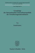 Grundzüge der Internationalen Unternehmenspolitik 