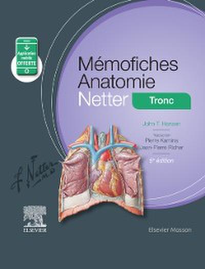 Memofiches Anatomie Netter - Tronc