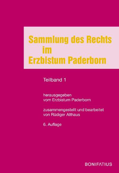 Sammlung des Rechts im Erzbistum Paderborn