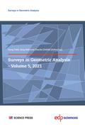 Surveys in Geometric Analysis – Volume 5, 2021