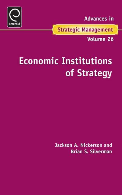 Economic Institutions of Strategy