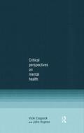 Critical Perspectives on Mental Health