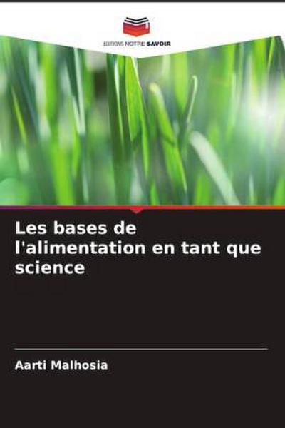 Les bases de l’alimentation en tant que science