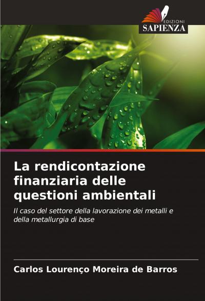 La rendicontazione finanziaria delle questioni ambientali