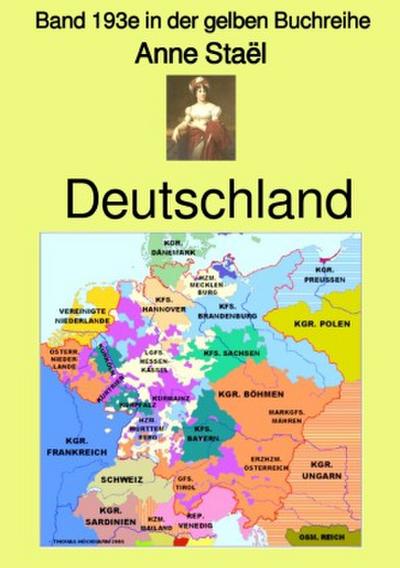 Deutschland  -  Band 193e in der gelben Buchreihe - bei Jürgen Ruszkowski