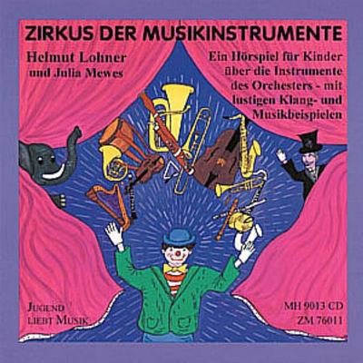 Zirkus der Musikinstrumente, 1 CD-Audio