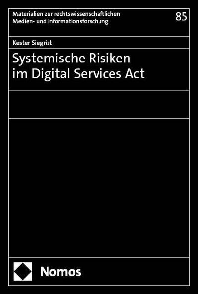 Systemische Risiken im Digital Services Act