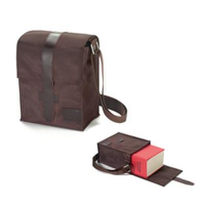 JurSKIN Tragetasche Gr. L (Sartorius) in Kaffee-Braun - perfekt für den LexSKIN Einband