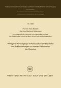 Petrogene Mineralgänge im Paläozoikum der Nordeifel und ihre Beziehungen zur inneren Deformation der Gesteine