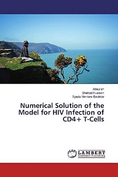 Numerical Solution of the Model for HIV Infection of CD4+ T-Cells