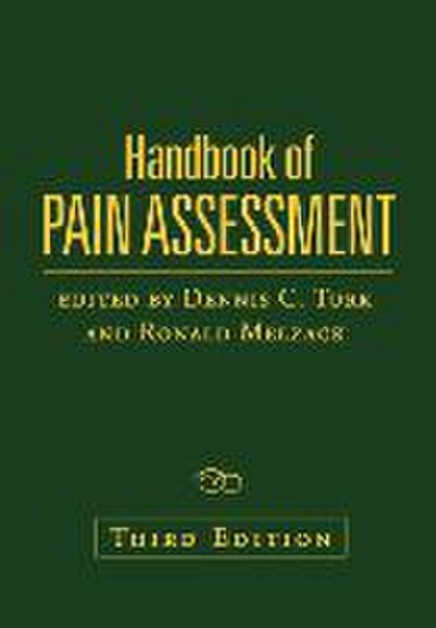 Handbook of Pain Assessment
