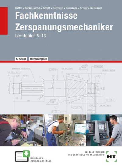 eBook inside: Buch und eBook Fachkenntnisse Zerspanungsmechaniker