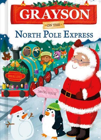 Grayson on the North Pole Express