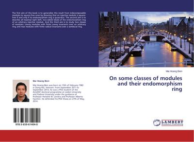 On some classes of modules and their endomorphism ring