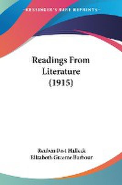 Readings From Literature (1915)