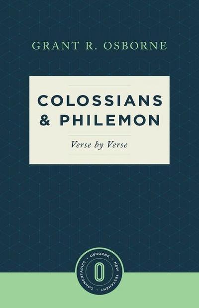 Colossians & Philemon Verse by Verse