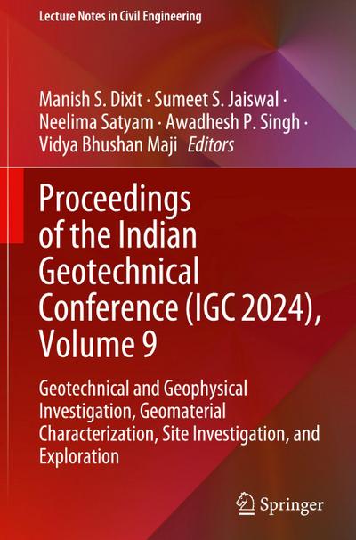 Proceedings of the Indian Geotechnical Conference (IGC 2024), Volume 9