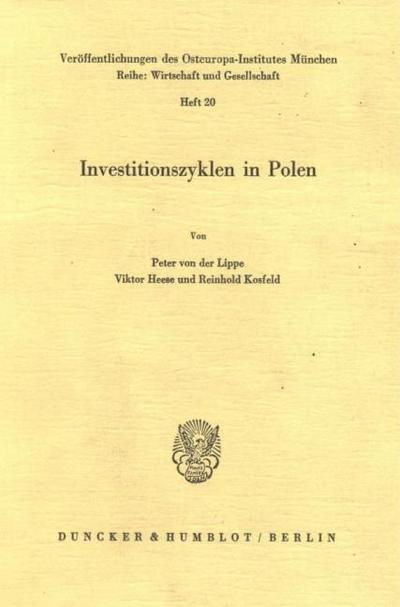 Investitionszyklen in Polen.