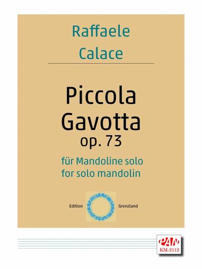 Piccola Gavotta op.73für Mandoline