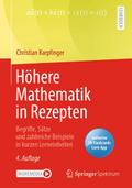 Höhere Mathematik in Rezepten