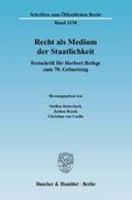 Recht als Medium der Staatlichkeit