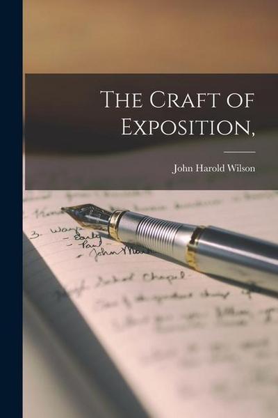 The Craft of Exposition