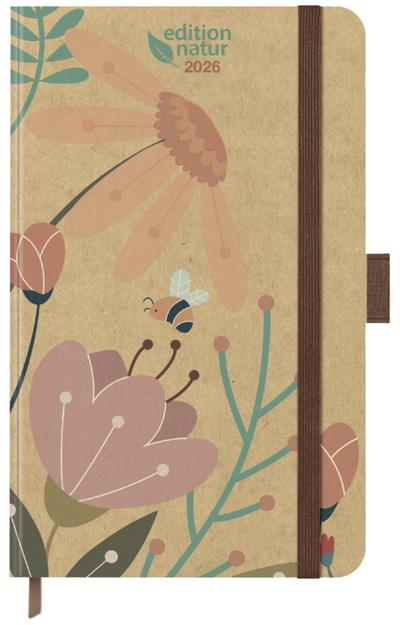 Buchkalender Times Big12 Edition Natur Little bee 2026