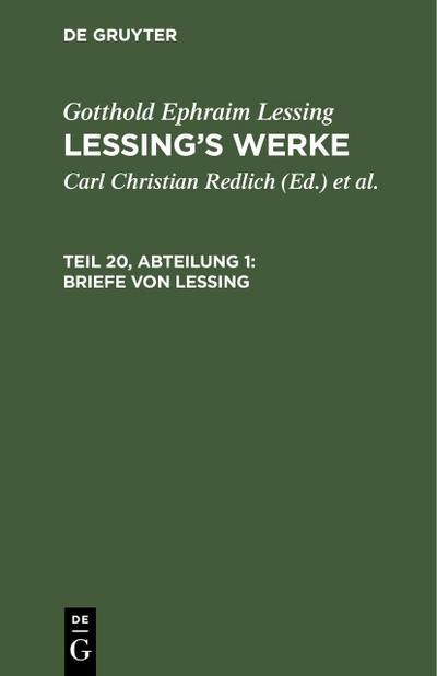 Briefe von Lessing