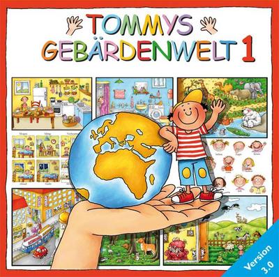 Tommys Gebärdenwelt 1, Version 3.0. CD-ROM für Windows 2000/XP/Vista