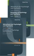 Wörterbuch der Psychologie und Psychiatrie / Dictionary of Psychology and Psychiatry