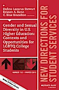 Gender and Sexual Diversity in U.S. Higher Education