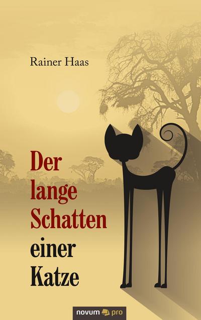 Der lange Schatten einer Katze