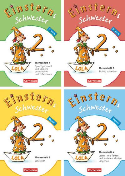 Einsterns Schwester - Sprache und Lesen - Bayern - 2. Jahrgangsstufe: Themenhefte für einen offenen Deutschunterricht - 4 Themenhefte im Paket