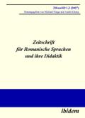 Zeitschrift für Romanische Sprachen und ihre Didaktik