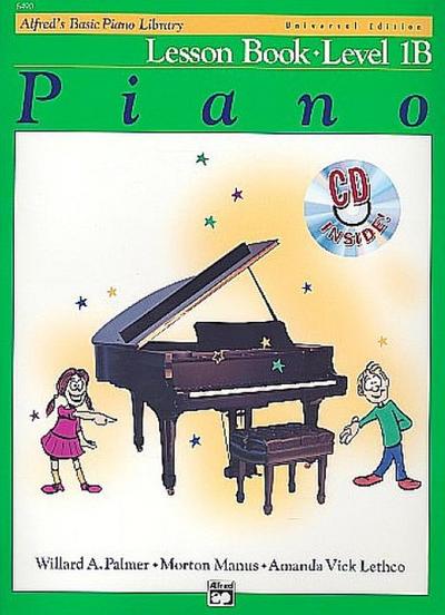 Alfred’s Basic Piano Library Lesson Book, Bk 1b