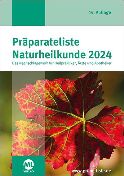 ML Verlag: Präparateliste der Naturheilkunde 2024