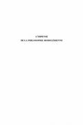 Impense de la philosophie heideggerienne