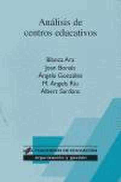 Análisis de centros educativos
