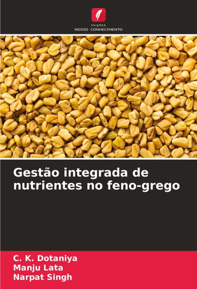 Gestão integrada de nutrientes no feno-grego