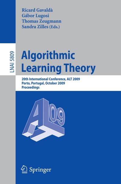 Algorithmic Learning Theory