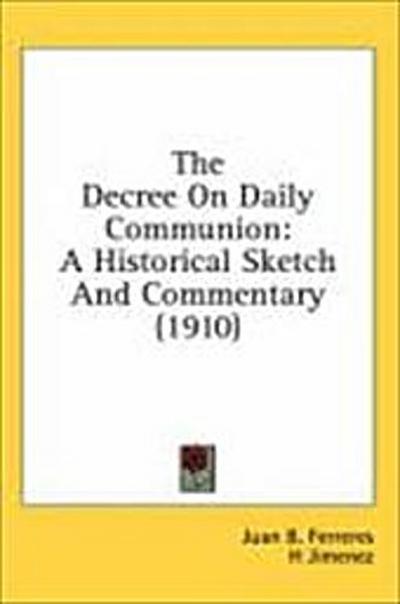 The Decree On Daily Communion