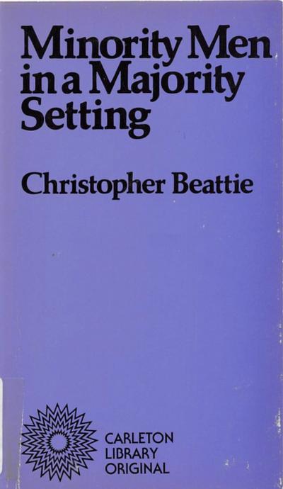 Minority Men in a Majority Setting