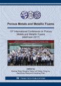Porous Metals and Metallic Foams