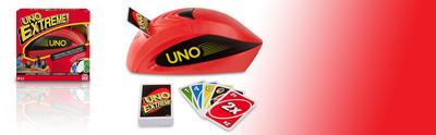 Uno Extreme: Der elektronische Kartenwerfer schleudert Euch die Karten entgegen!