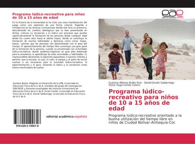 Programa lúdico-recreativo para niños de 10 a 15 años de edad