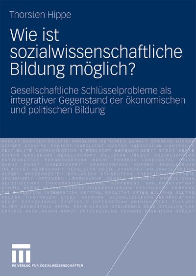 Wie ist interdisziplinäre sozialwissenschaftliche Bildung möglich?