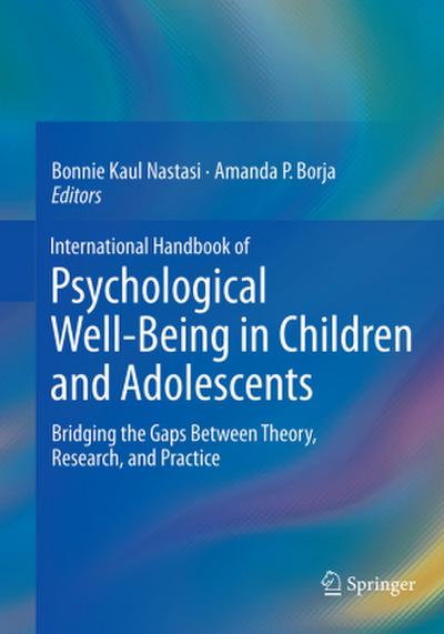 International Handbook of Psychological Well-Being in Children and Adolescents