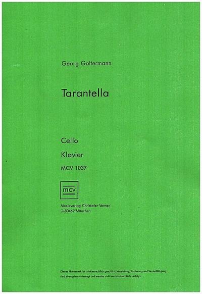 Tarantella op.60,2für Violoncello und Klavier