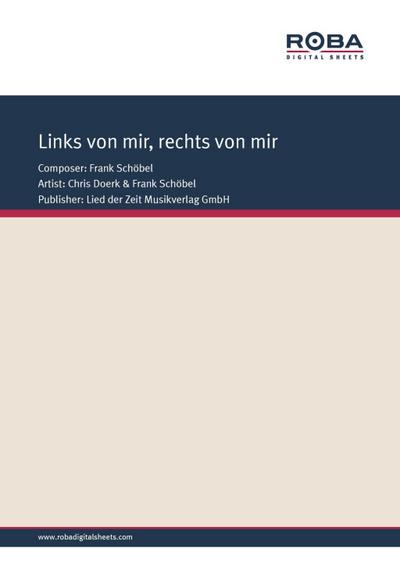 Links von mir, rechts von mir
